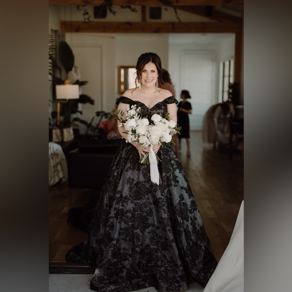 Black Wedding dress